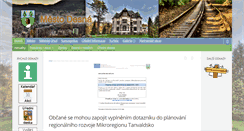 Desktop Screenshot of knihovna.mesto-desna.cz